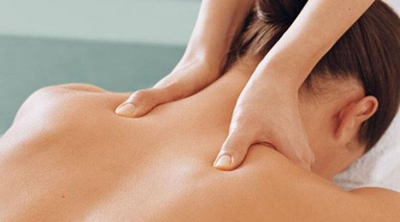 Hals Massage mat Osteochondrosis